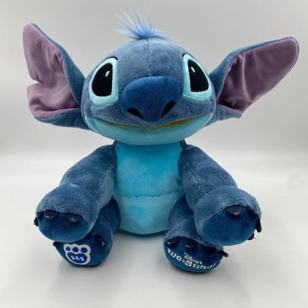 Disney Lilo & Stitch Build A Bear Stitch Plush 13" Stuffed Animal Toy with Sound - Picture 1 of 11